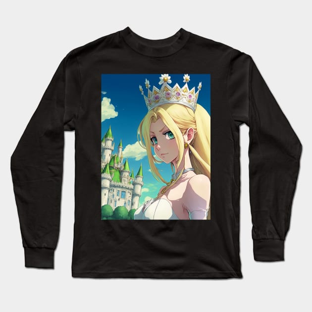 Anime princess Long Sleeve T-Shirt by Geek Culture